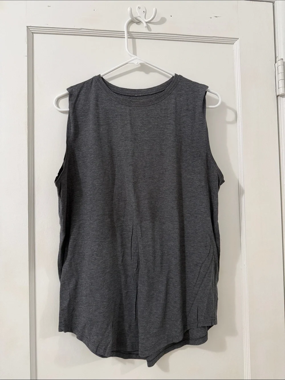 lululemon athletica Charcoal Gray Sleeveless Tank